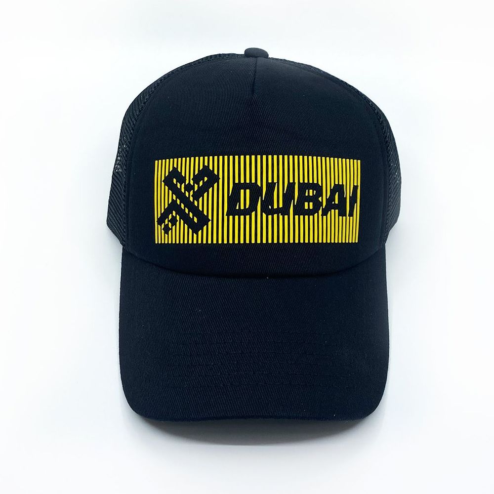 XDUBAI The Be Bold Trucker Cap Black One-Size