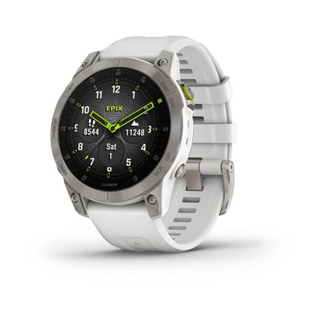 Garmin Epix (Gen 2) Sapphire White Titanium Smartwatch