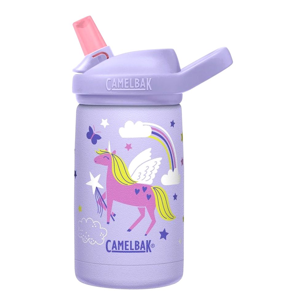 Camelbak Eddy + Kids Stainless Steel Vacuum Insulated Water Bottle 355ml - Magic Unicorns