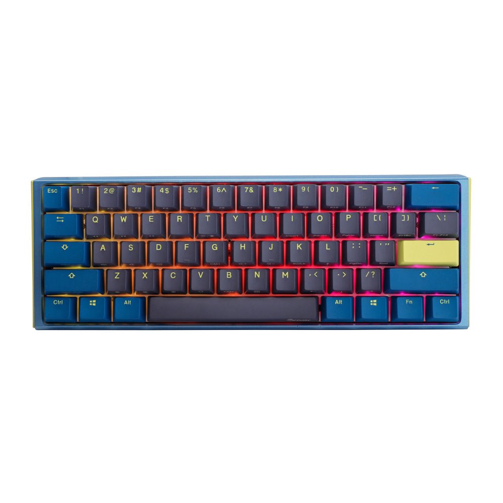Ducky One 3 Mini Daybreak 60% Hotswap RGB Double Shot PBT QUACK Mechanical Keyboard - Brown Switch