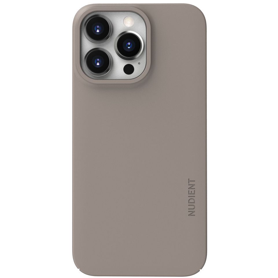 Nudient Thin Case V3 MagSafe Compatible for iPhone 13 Pro - Clay Beige