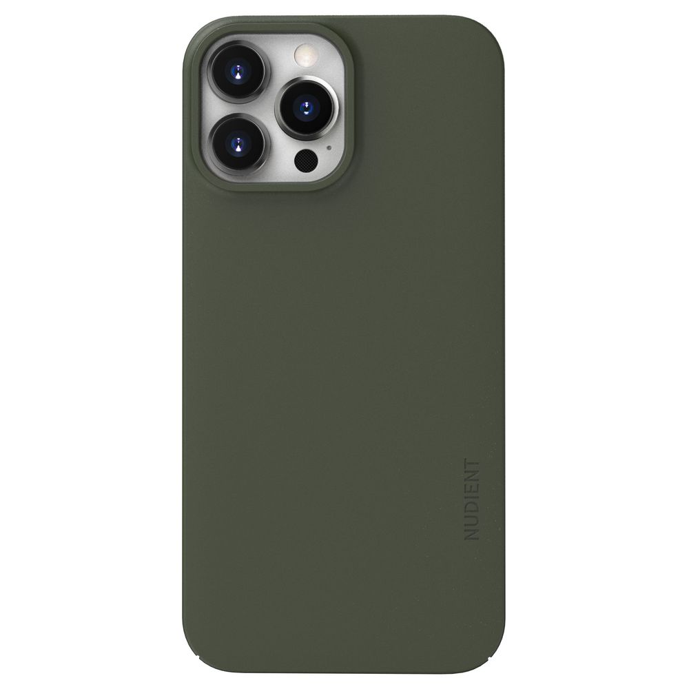 Nudient Thin Case V3 MagSafe Compatible for iPhone 13 Pro Max - Pine Green