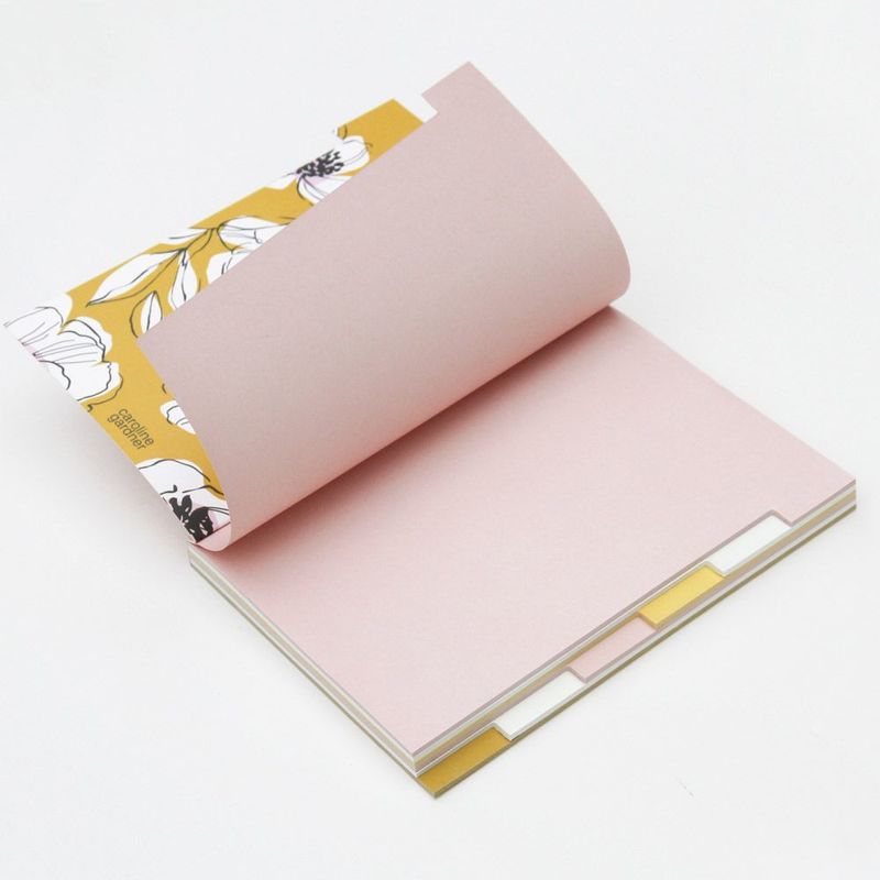 Caroline Gardner Pretty In Pink Multi Tab Notebook