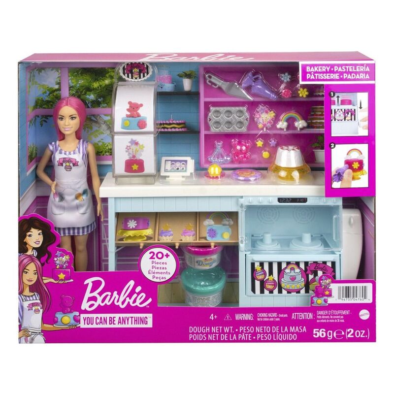 Barbie You Can Be Anything Bakery New Playset - HGB73 Barbie You Can Be Anything Bakery New Playset - HGB73