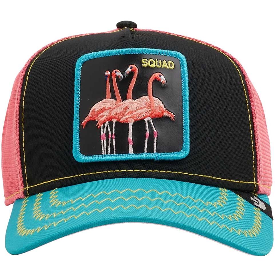 Goorin Bros Flamingoals Unisex Trucker Cap - Black