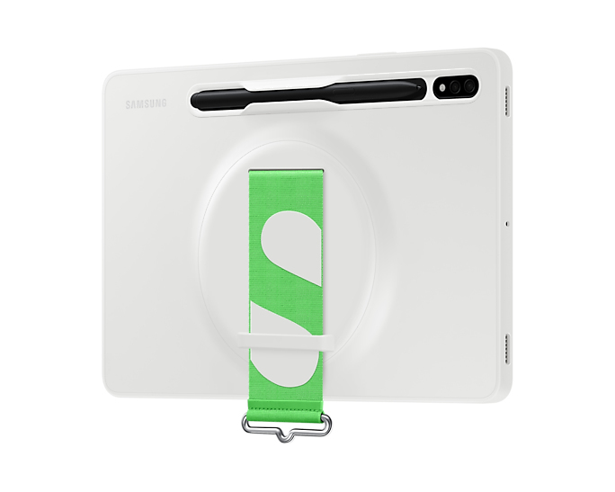 Samsung Galaxy Tab S8 Strap Cover - White