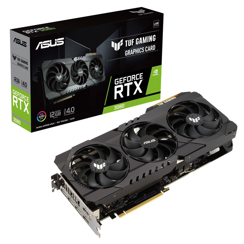 ASUS TUF Gaming GeForce RTX 3080 12GB/GDDR6X Graphics Card