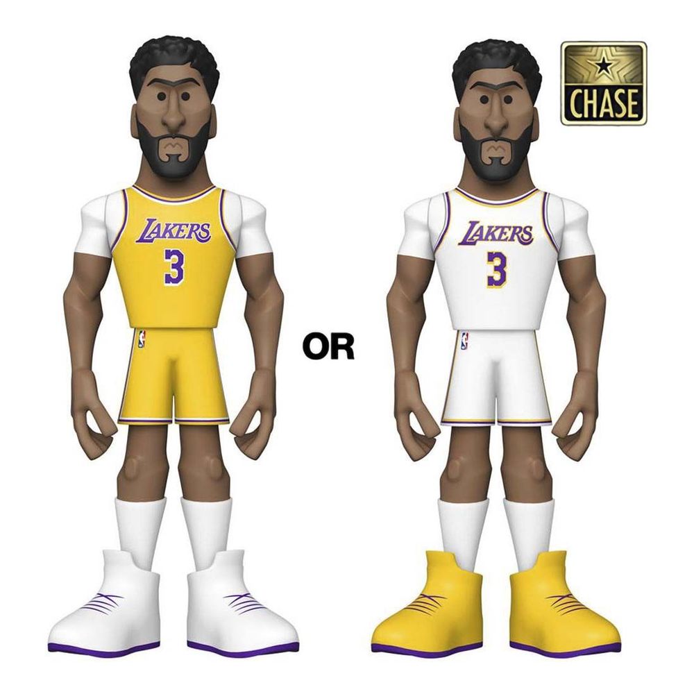 Funko Pop! Gold NBA L.A. Lakers Anthony Davis Premium 12-inch Vinyl Figure (with Chase*)