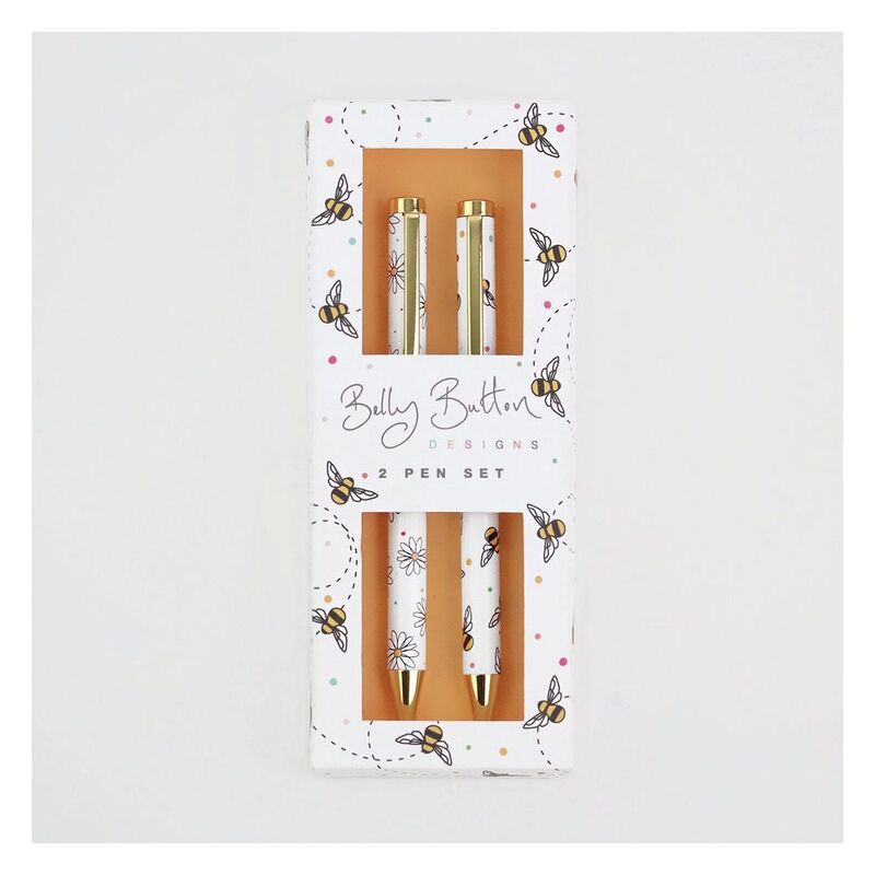 Belly Button Designs Bees Pen (Set Of 2) Belly Button Designs Bees Pen (Set Of 2)