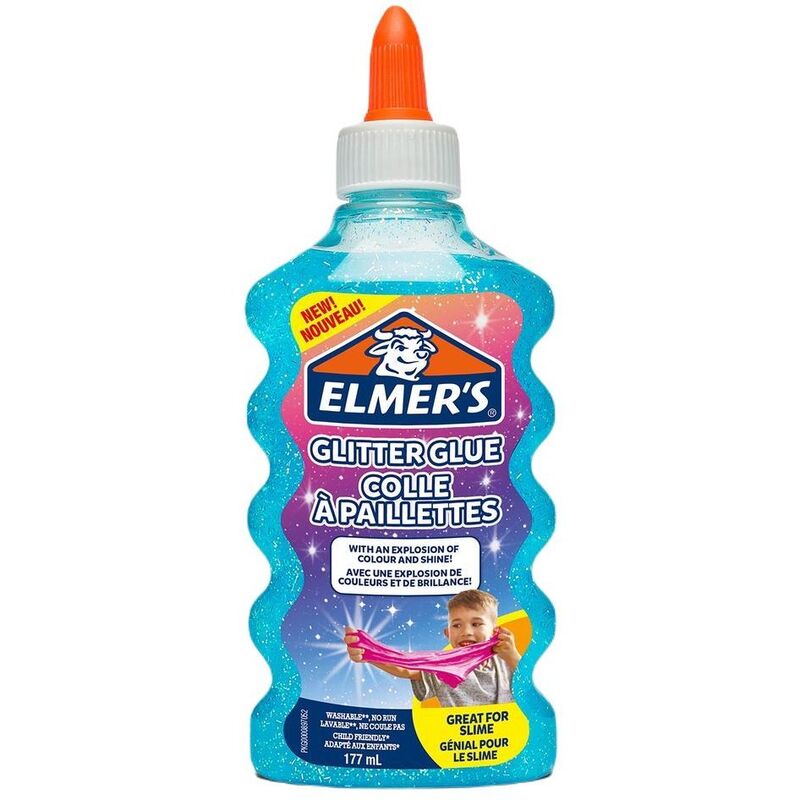 Elmer's Glitter Glue 177 ml - Blue Elmer's Glitter Glue 177 ml - Blue