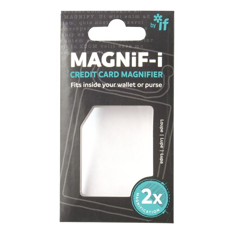 If Magnif-i Credit Card Magnifier