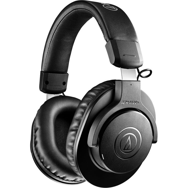 Audio Technica Ath-M20XBT Wireless Over-Ear Headphones - Black Audio Technica Ath-M20XBT Wireless Over-Ear Headphones - Black