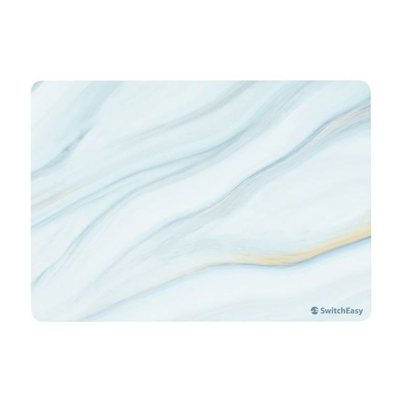 SwitchEasy Artist Protective Case for MacBook Air M2 13.6-Inch - Cloudy White