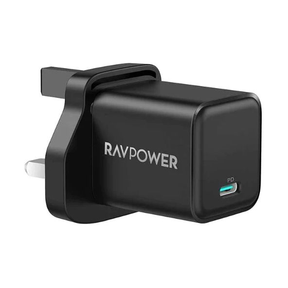 RAVpower RP-PC167 PD 20W Wall Charger - Black