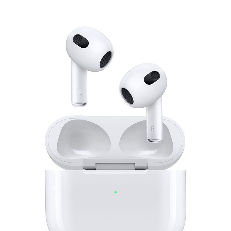 Apple AirPods True Wireless Earphones with Lightning Charging Case (3rd Gen) Apple AirPods True Wireless Earphones with Lightning Charging Case (3rd Gen)