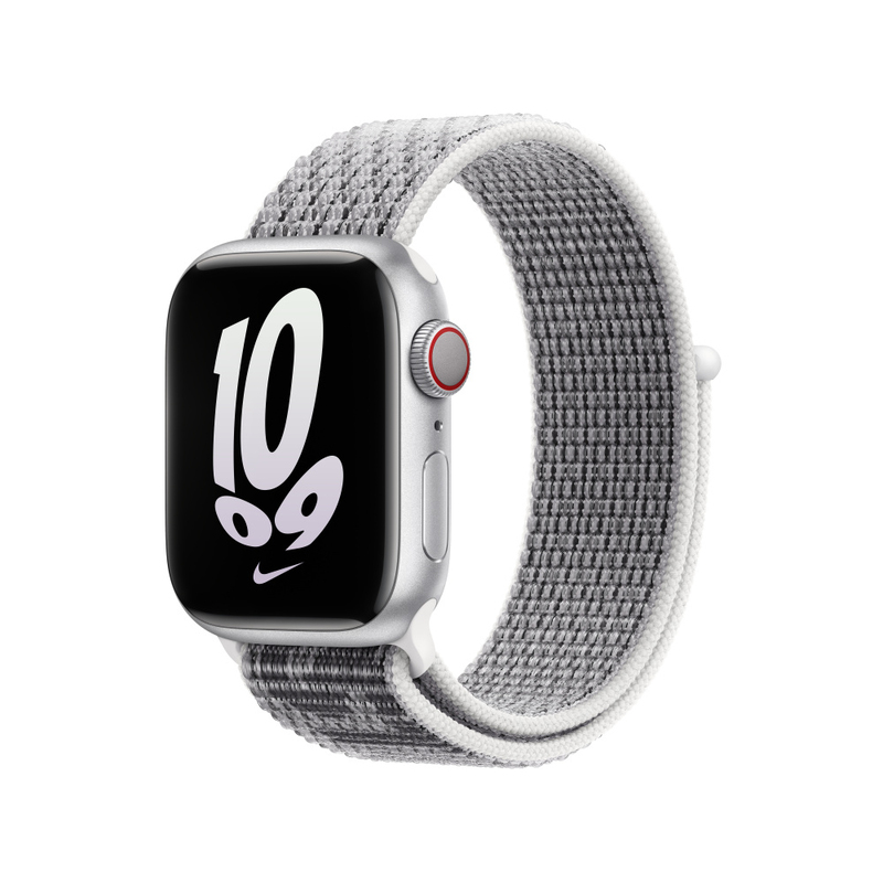 Apple 41mm Nike Sport Loop for Apple Watch - Summit White/Black