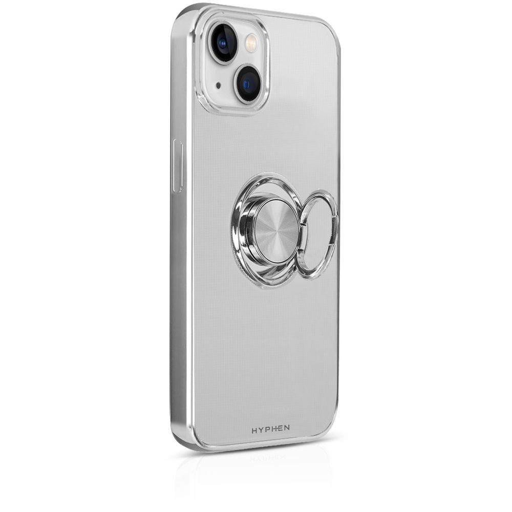 HYPHEN Ring Case for iPhone 14 - Silver