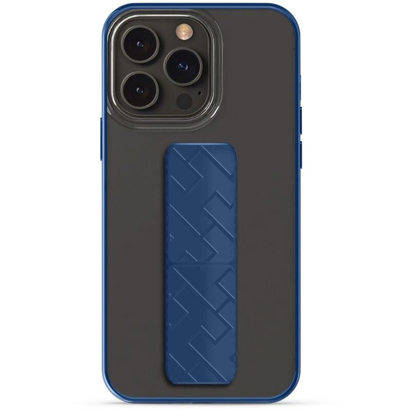 HYPHEN Grip Holder Case for iPhone 14 Pro Max - Blue HYPHEN Grip Holder Case for iPhone 14 Pro Max - Blue