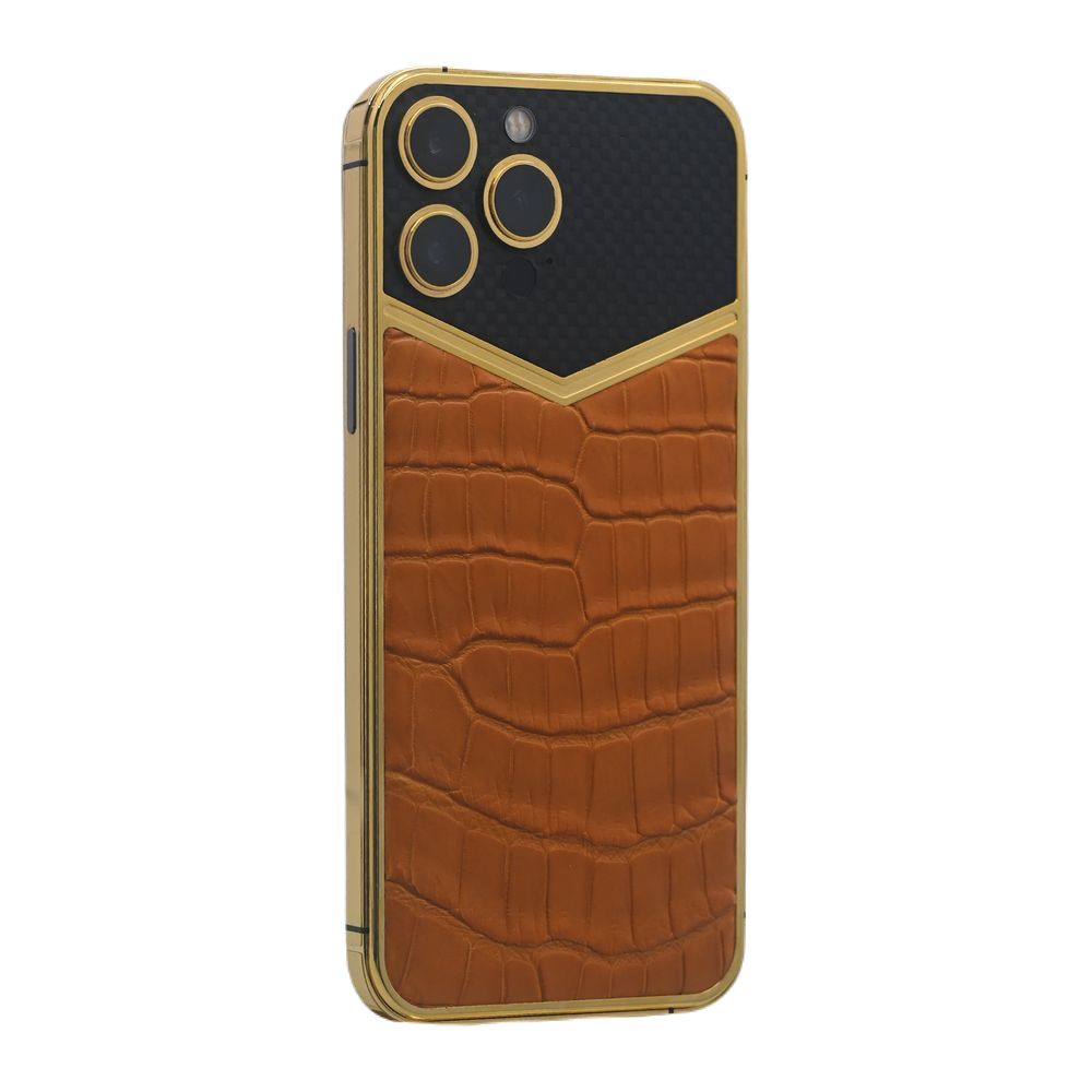 Mansa Design Custom iPhone 14 Pro Max 512GB - Alligator Leather Designs