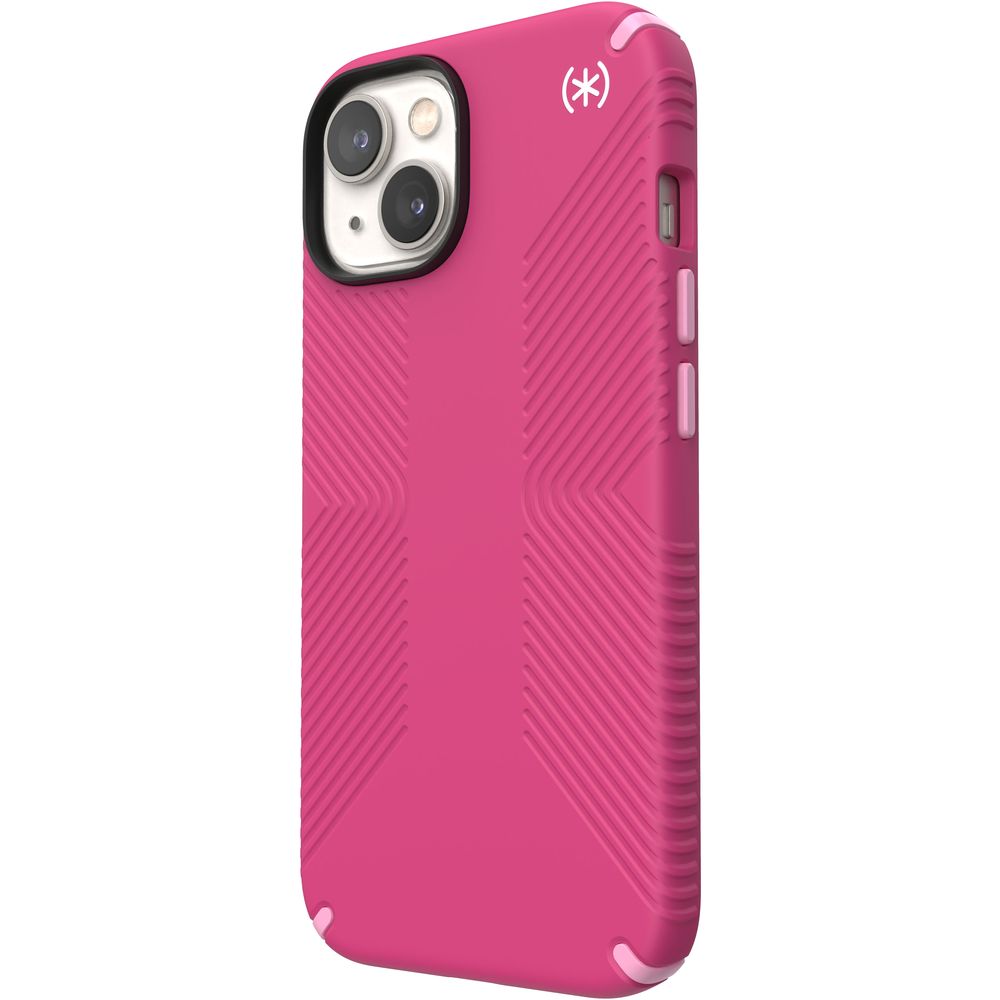 Speck Presidio 2 Grip Case for iPhone 14 - Digital Pink/Blossom Pink/White