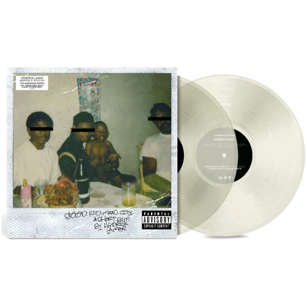 Good Kid M.A.A.D City (Transparent Colored Vinyl) (10th Anniversary Limited Edition) (2 Discs) | Kendrick Lamar