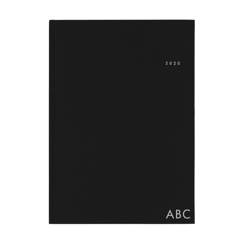 kikki.K 2020 A4 Weekly Diary Essentials Jet Black