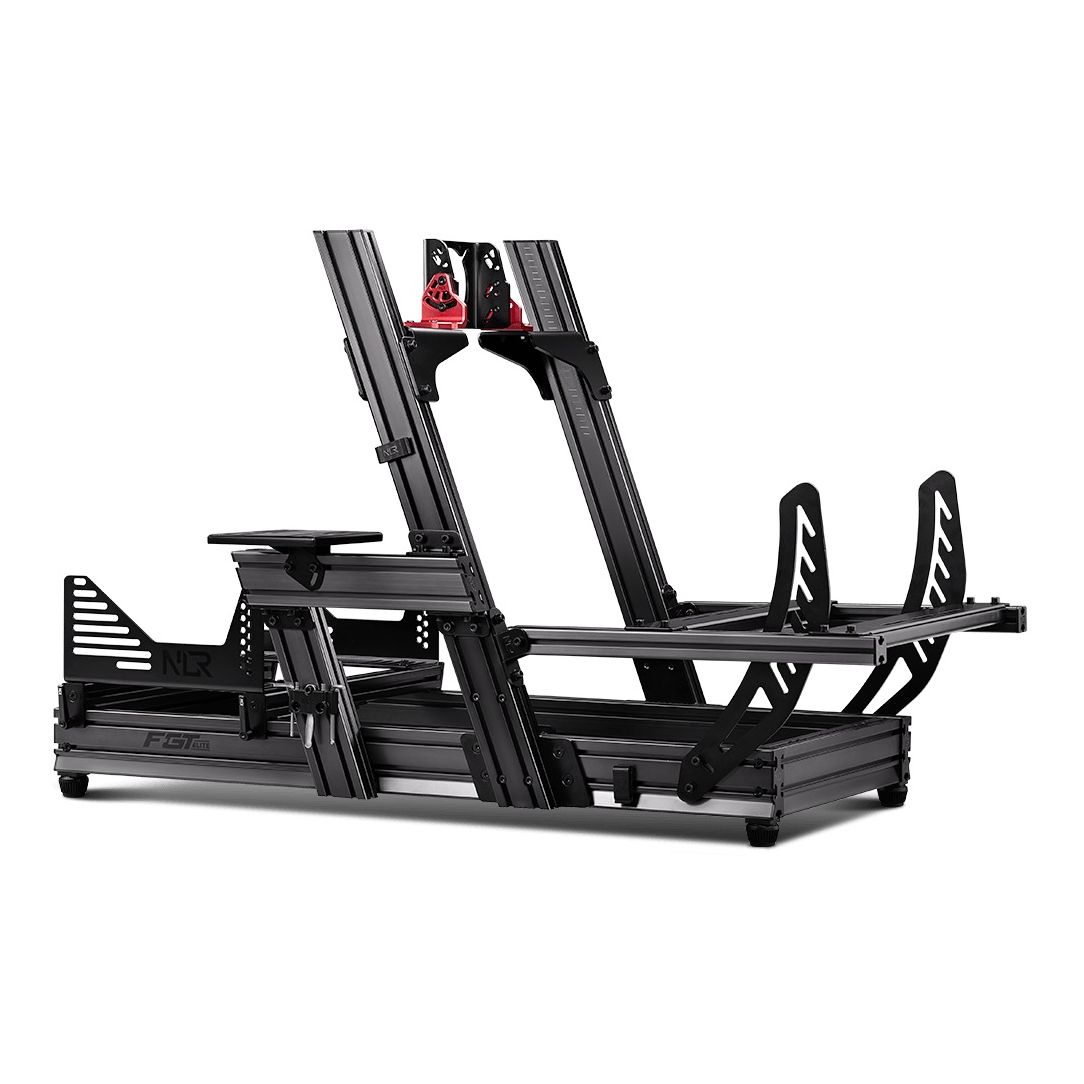 Next Level Racing F-GT Elite Aluminium Simulator Cockpit - Front & Side Mount Edition (Electronics & Accessories Not Included)