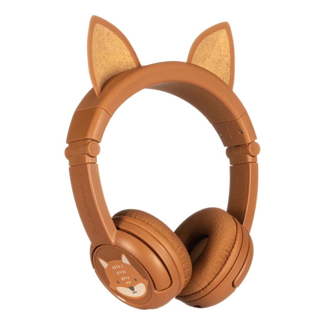 BuddyPhones Playears+ Fox Wireless HeadPhones - Brown