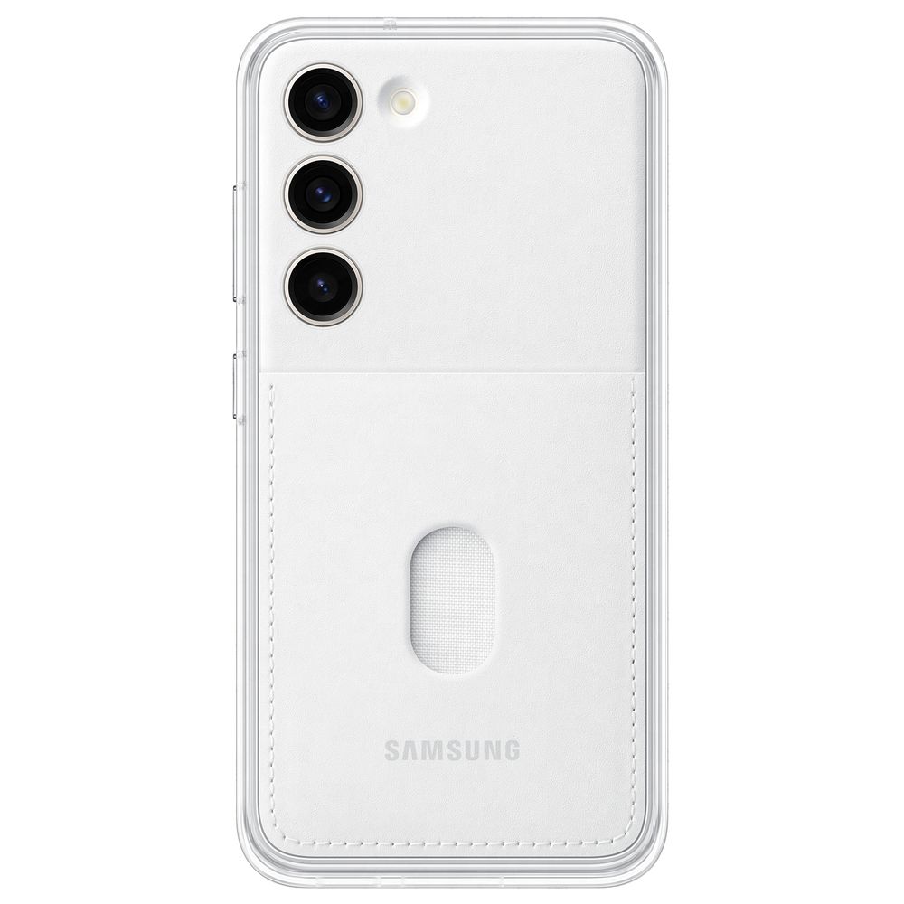 Samsung Galaxy S23 Frame Cover - White