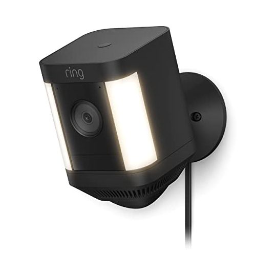 Ring Spotlight Cam Plus - Wired - Black