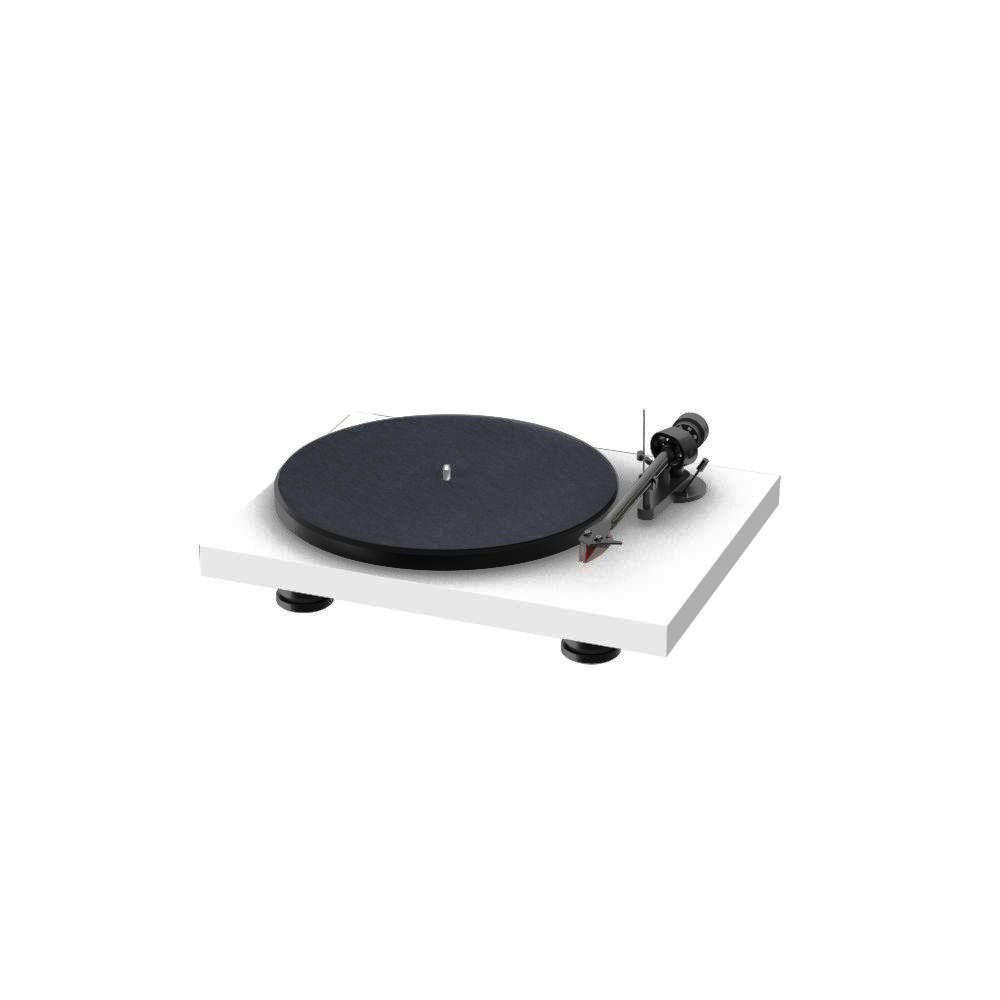 Pro-Ject Debut Carbon Evo Belt-Drive Turntable with Ortofon 2M Red Cartridge - Satin White
