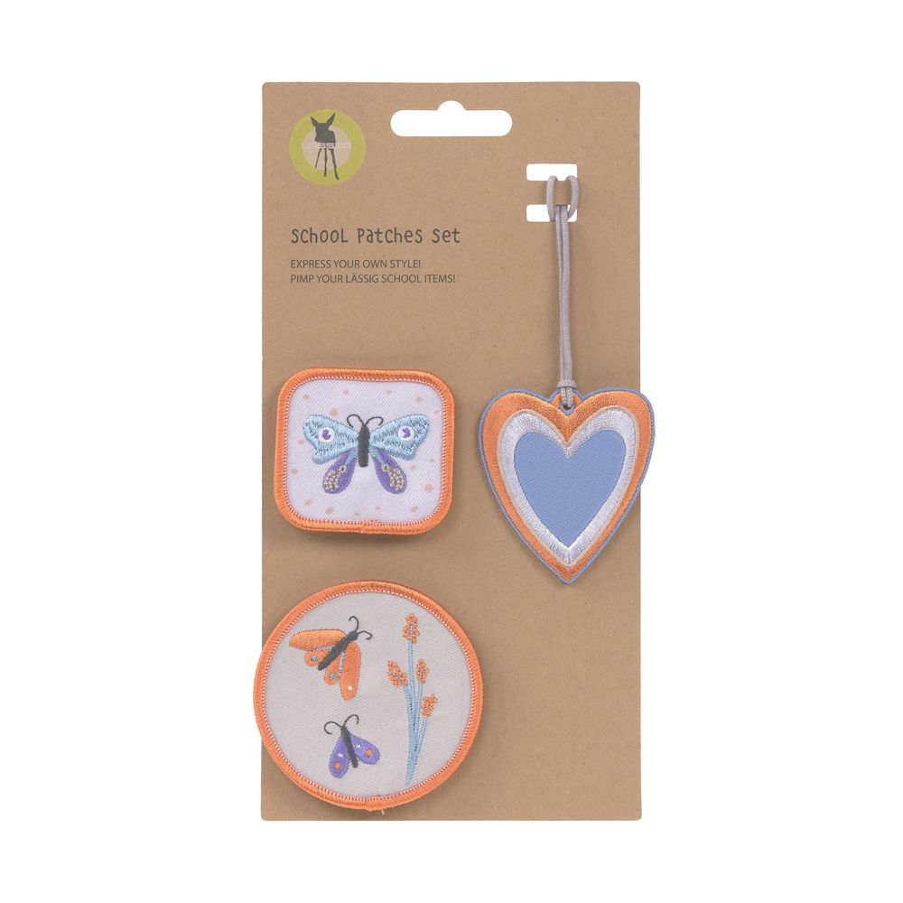 Lassig School Patches Set - Butterfly (Set of 3)