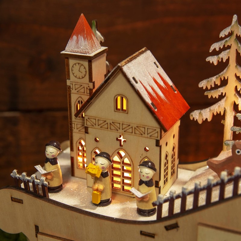 Santa Express Light Up Christmas Village Sleigh Advent Calendar