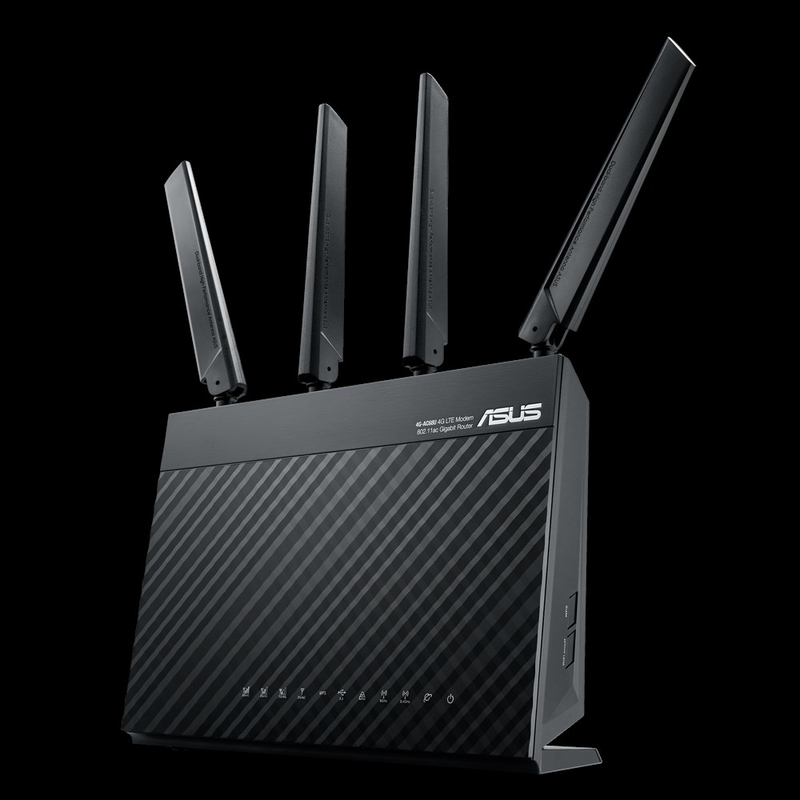 ASUS 4G-AC68U AC1900 Dual Band 4G LTE Wi-Fi Router