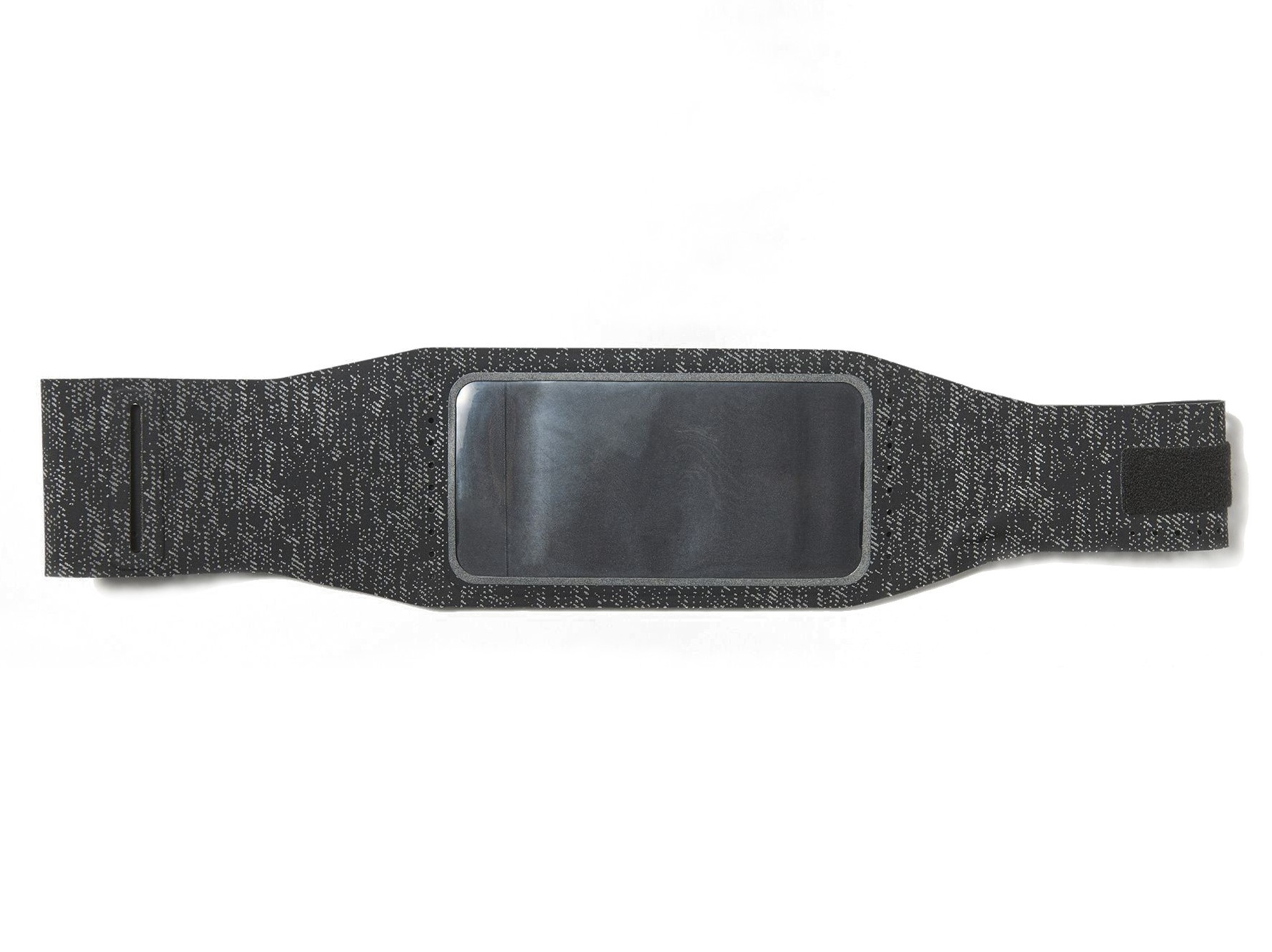 حزام رياضي أسود من أديداس للهواتف الذكية حتى 5.5 بوصة