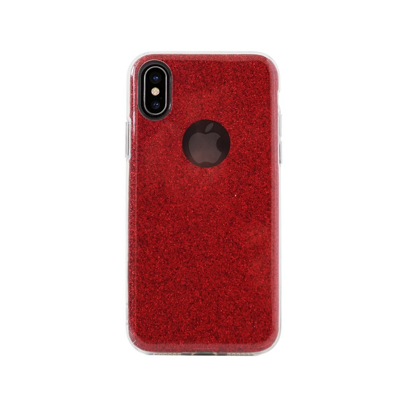 Aiino Glitter Case Red for iPhone X