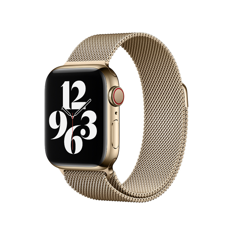 Apple 40mm Gold Milanese Loop (Compatible with Apple Watch 38/40/41mm)