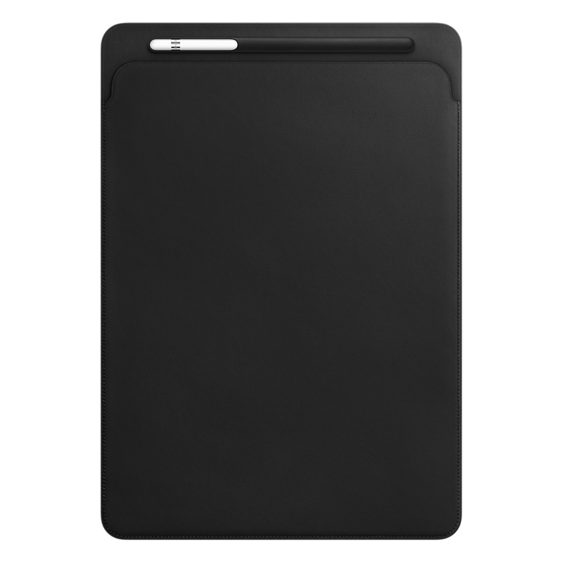 Apple Leather Sleeve Black For iPad Pro 12.9-Inch