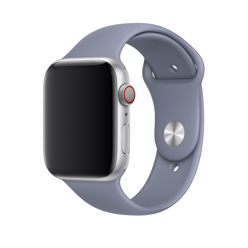 Apple 44mm Lavender Grey Sport Band S/M & M/L for Apple Watch (Compatible with Apple Watch 42/44/45mm)