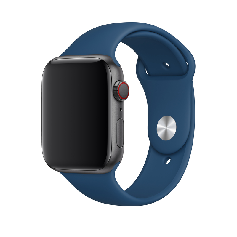 Apple 44mm Blue Horizon Sport Band S/M & M/L for Apple Watch (Compatible with Apple Watch 42/44/45mm)