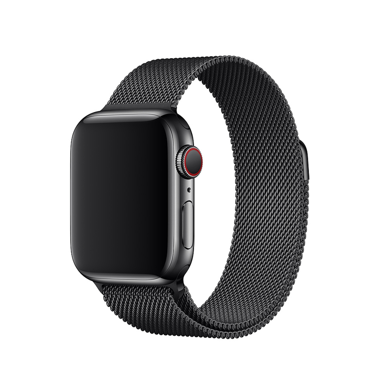 Apple 44mm Space Black Milanese Loop for Apple Watch (Compatible with Apple Watch 42/44/45mm)