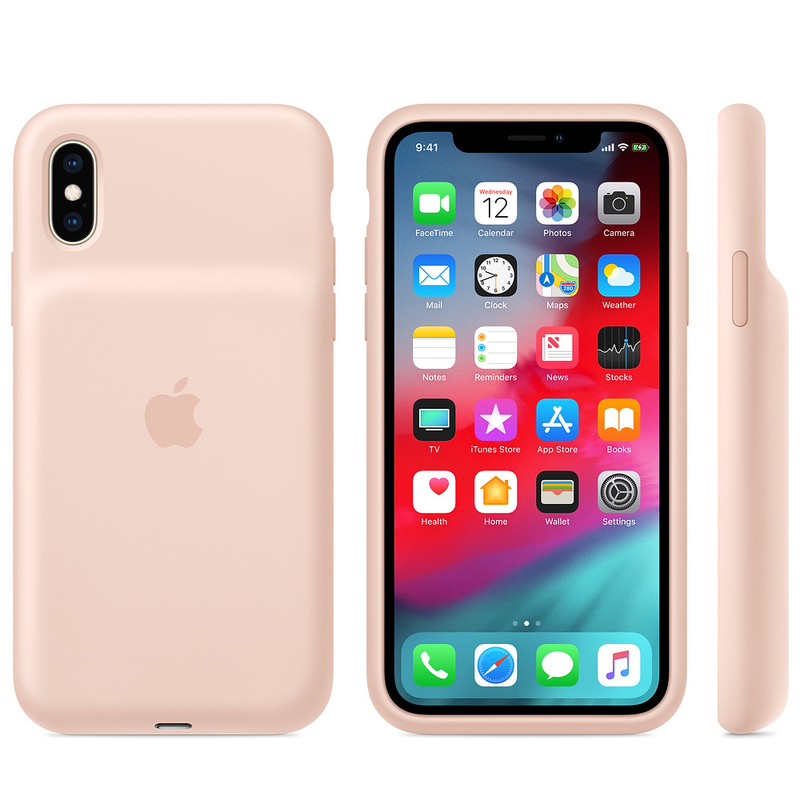 Apple Smart Battery Case Pink Sand for iPhone XS