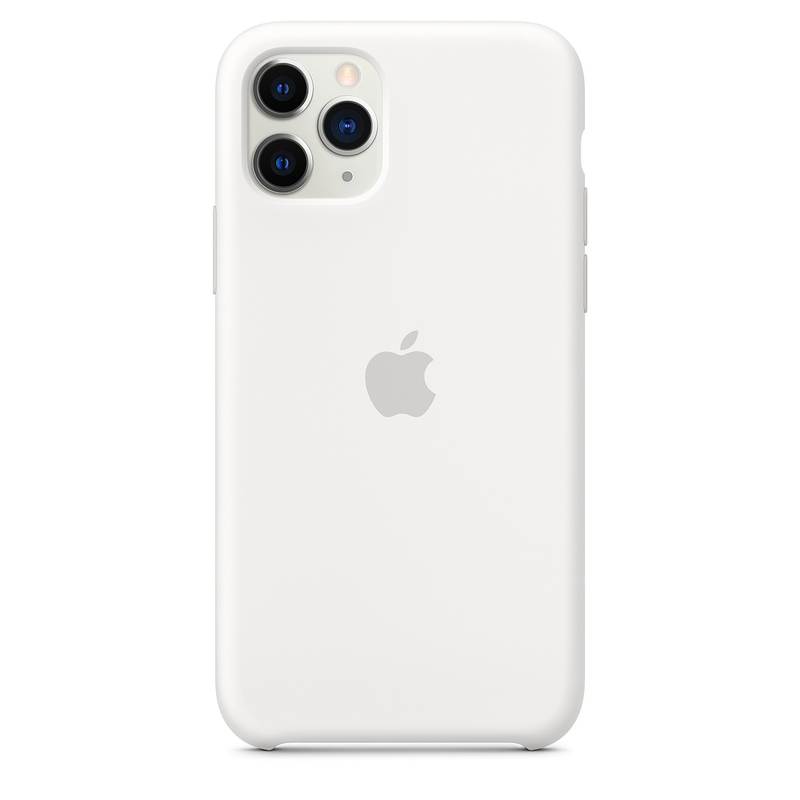 Apple Silicone Case White for iPhone 11 Pro
