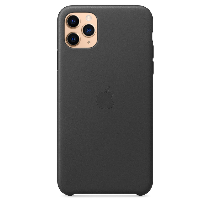 Apple Leather Case Black for iPhone 11 Pro Max