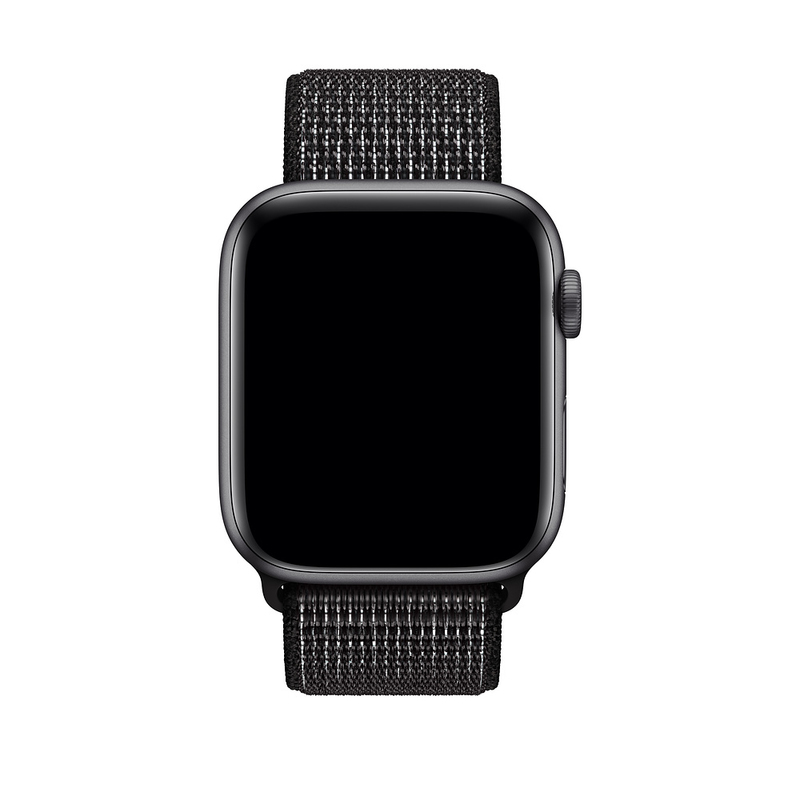 Apple 44mm Black Nike Sport Loop for Apple Watch (Compatible with Apple Watch 42/44/45mm)