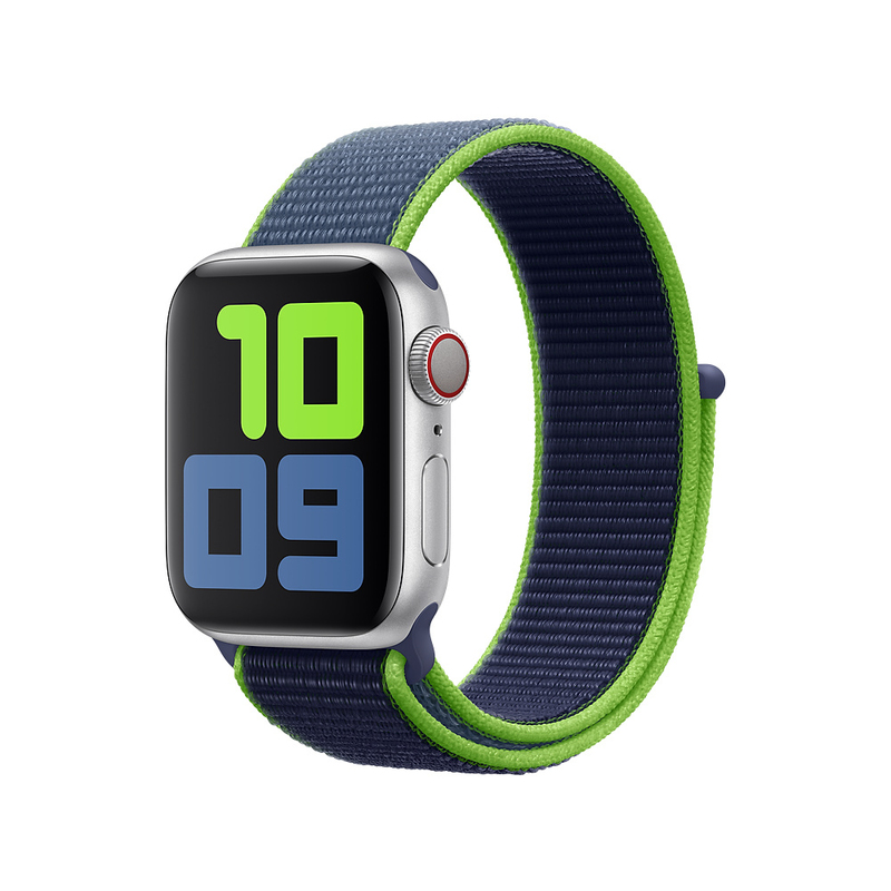 Apple 40mm Neon Lime Sport Loop (Compatible with Apple Watch 38/40/41mm)