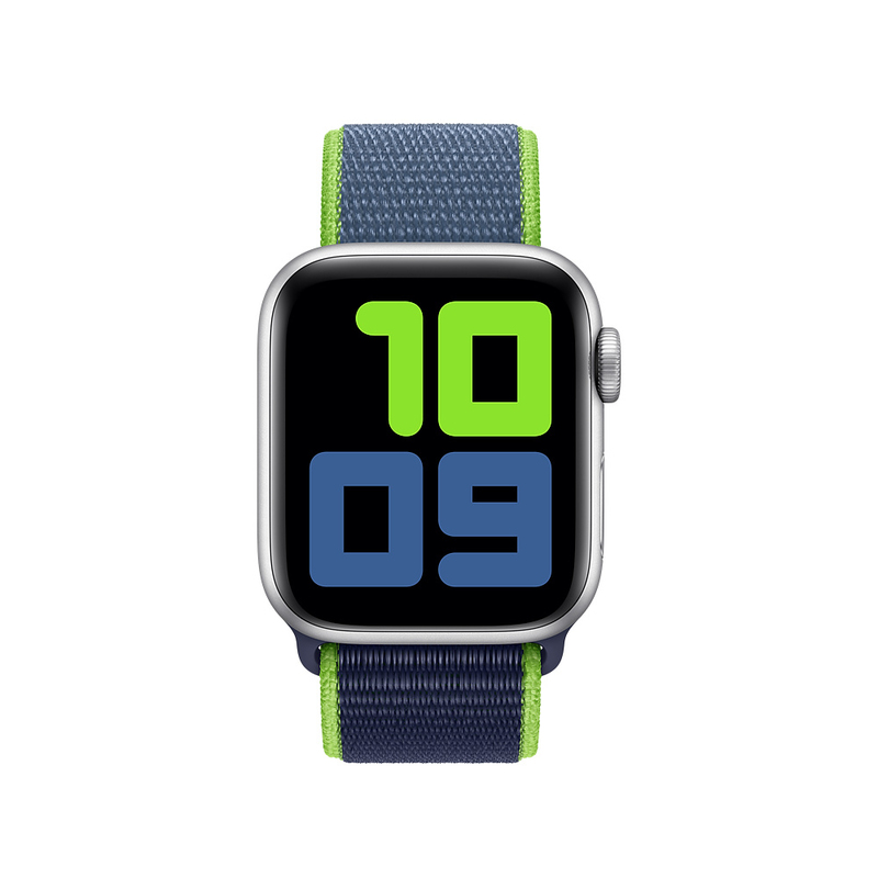 Apple 40mm Neon Lime Sport Loop (Compatible with Apple Watch 38/40/41mm)