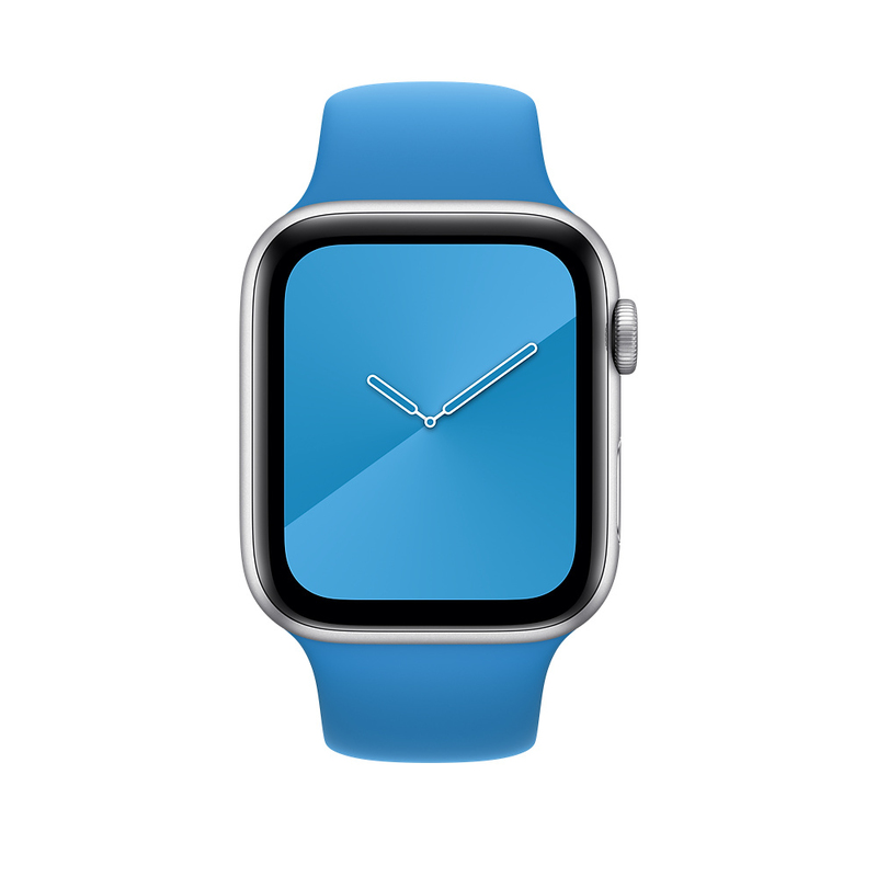 Apple 44mm Surf Blue Sport Band Regular (Compatible with Apple Watch 42/44/45mm)