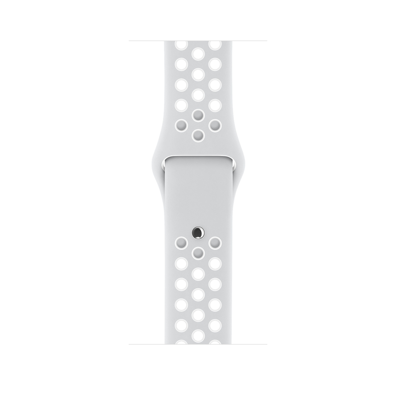 Apple Watch Nike+ 38mm Sport Band Platinum/White With Silver Aluminium Case