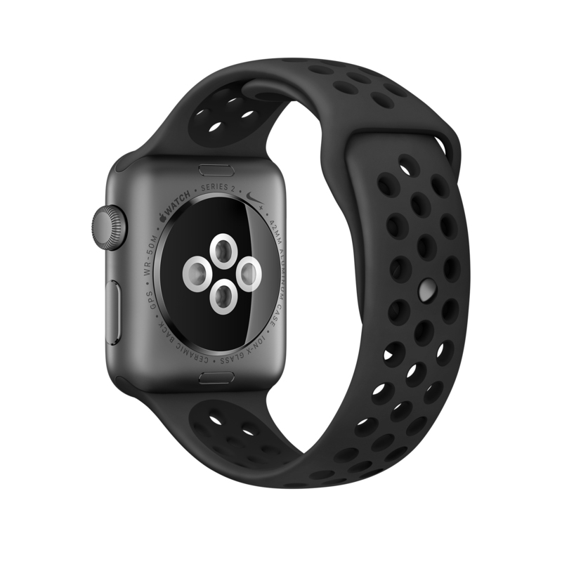 Apple Watch Nike+ 42mm Sport Band Anthracite/Black With Space Grey Aluminium Case